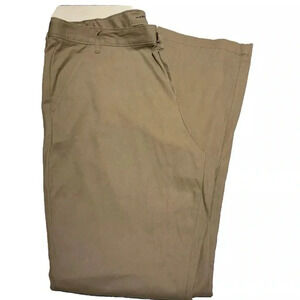 Old Navy Women’s Adjustable Waist Bootcut Khaki Pants Size 16